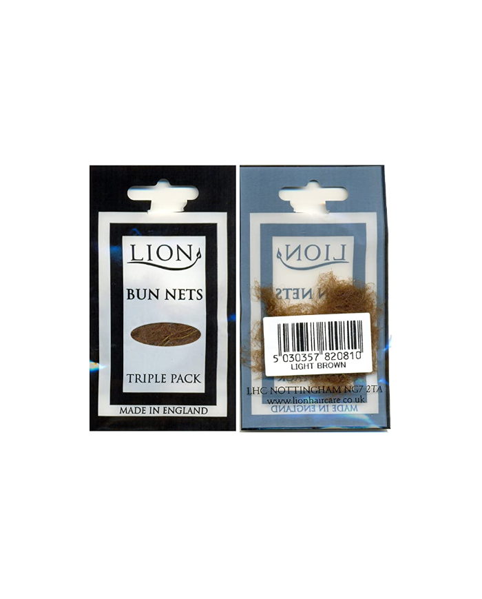 PACK DE 3 REDECILLAS LION