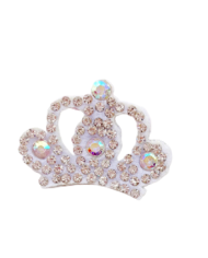 MINI CORONA DE FIELTRO CON BRILLANTES