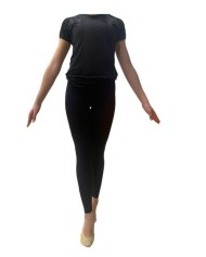 LEGGIN VENTURELLI - LOGO GOLD