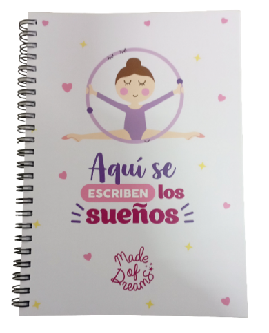 LIBRETA  "MADE OF DREAMS" (A5)