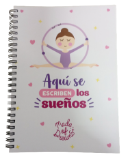 LIBRETA  "MADE OF DREAMS" (A5)