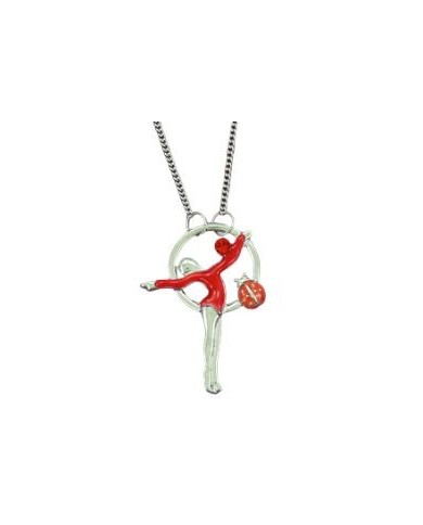 COLGANTE BISUTERÍA - MODELO: GIMNASTA CON PELOTA