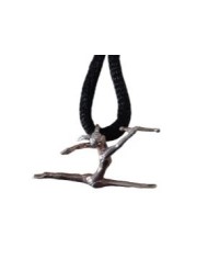 COLGANTE DE PLATA - MODELO: GIMNASTA TWIRLING