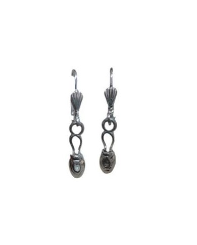 PENDIENTES DE PLATA MODELO: PUNTERAS