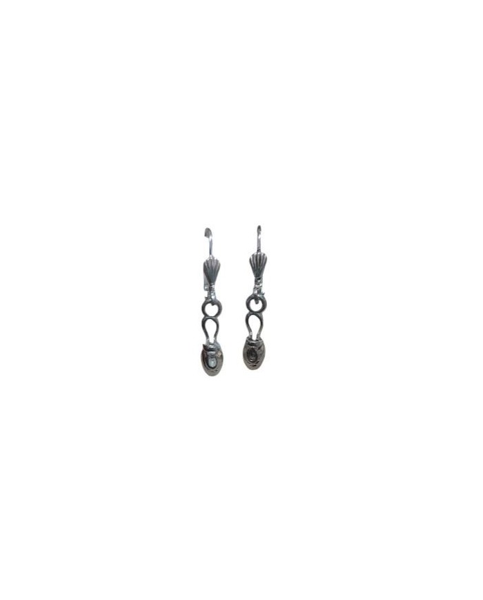 PENDIENTES DE PLATA MODELO: PUNTERAS