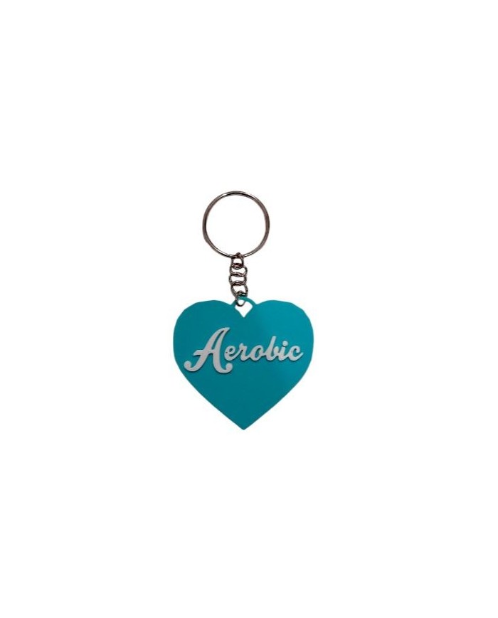 LLAVERO DE AERÓBIC - MODELO: CORAZÓN