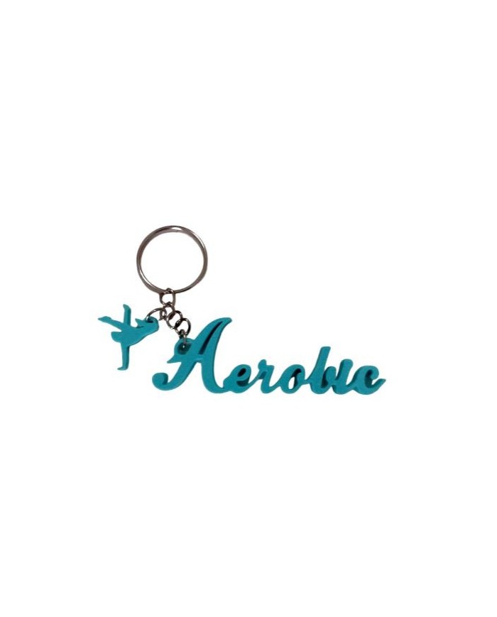 LLAVERO DE AERÓBIC - MODELO: LETRAS