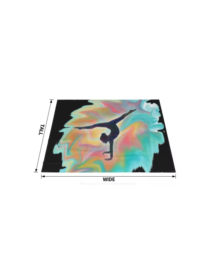 MANTA DE TERCIOPELO CON COLORES