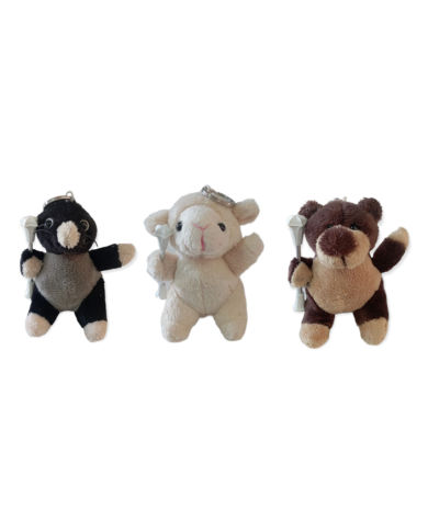 LLAVEROS PELUCHES DE TWIRLING