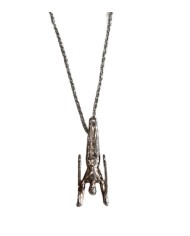 COLGANTE DE PLATA RODIADA - MODELO: GAF BARRA