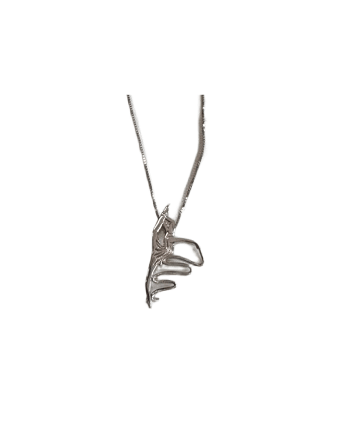 COLGANTE DE PLATA - MODELO: CINTA