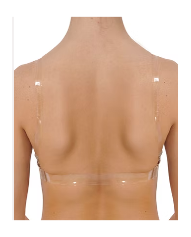SUJETADOR NUDE TIRANTE TRANSPARENTE