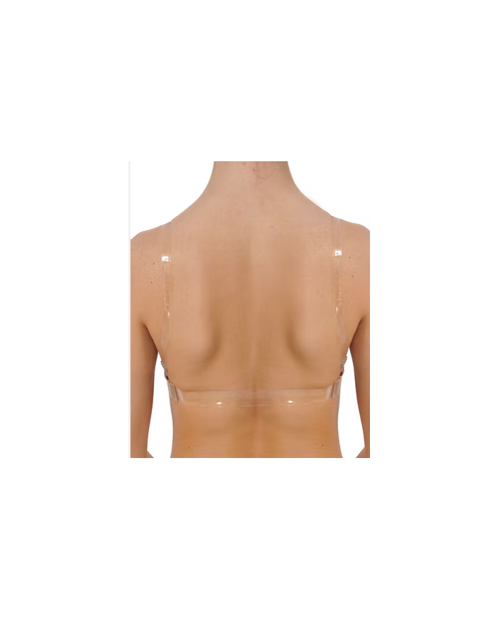 SUJETADOR NUDE TIRANTE TRANSPARENTE
