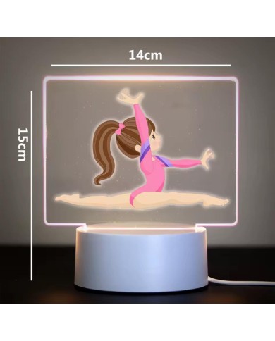 LUZ NOCTURA - DECORACIÓN GIMNASIA