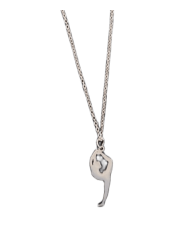 COLGANTE BISUTERIA - MODELO CADENA DE CUERO