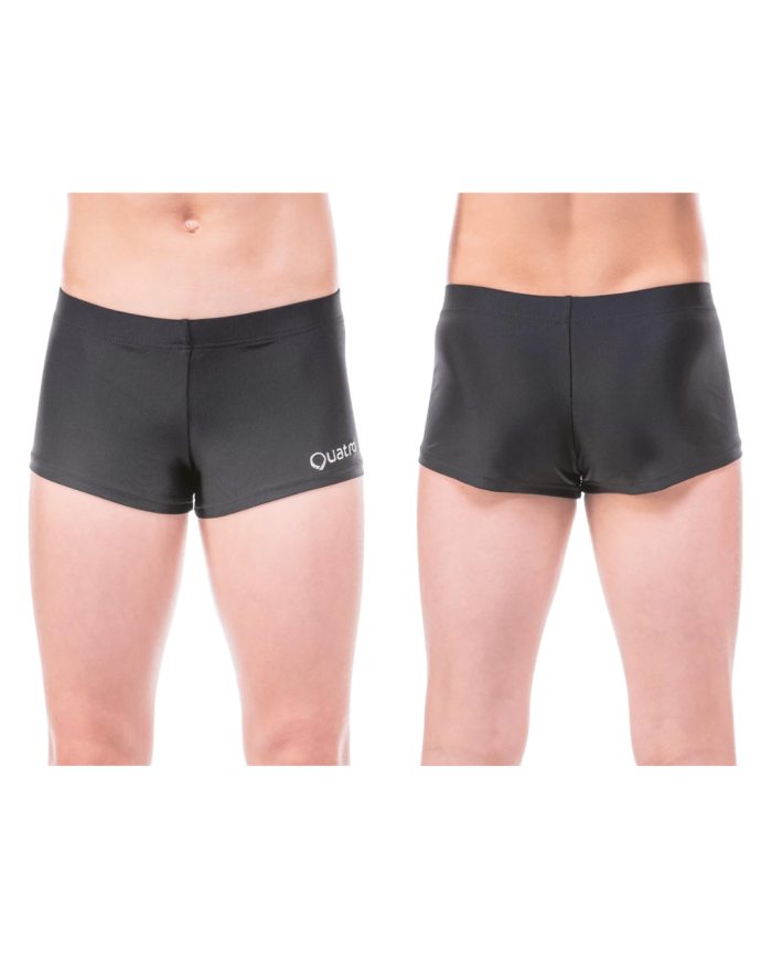BLACK LYCRA SHORTS