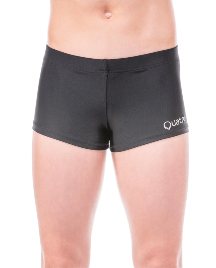 BLACK LYCRA SHORTS