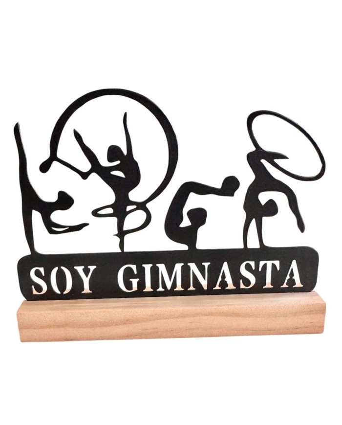 FIGURA DECORATIVA - SOY GIMNASTA