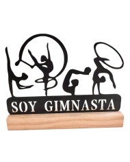 FIGURA DECORATIVA - SOY GIMNASTA